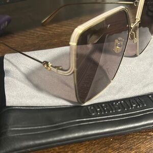 Dior Gold Frame Sunglasses